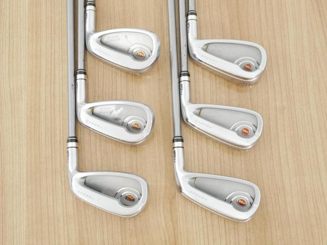 Iron set : PRGR : ชุดเหล็ก PRGR Egg PF Forged (รุ่นปี 2019 ตีง่ายและไกลมากๆ โกงสุดๆ) มีเหล็ก 6-Pw,Aw (6 ชิ้น) ก้านกราไฟต์ M-40 Flex SR