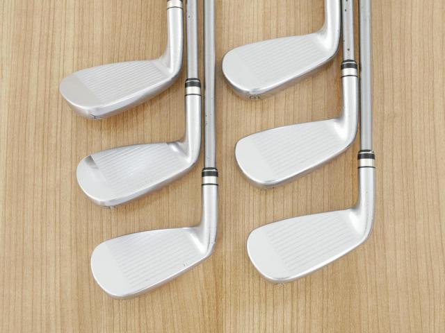 Iron set : PRGR : ชุดเหล็ก PRGR Egg PF Forged (รุ่นปี 2019 ตีง่ายและไกลมากๆ โกงสุดๆ) มีเหล็ก 6-Pw,Aw (6 ชิ้น) ก้านกราไฟต์ M-40 Flex SR