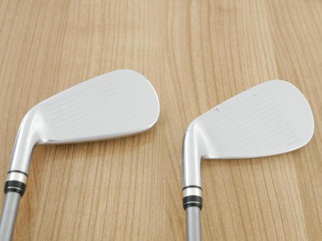 Iron set : PRGR : ชุดเหล็ก PRGR Egg PF Forged (รุ่นปี 2019 ตีง่ายและไกลมากๆ โกงสุดๆ) มีเหล็ก 6-Pw,Aw (6 ชิ้น) ก้านกราไฟต์ M-40 Flex SR