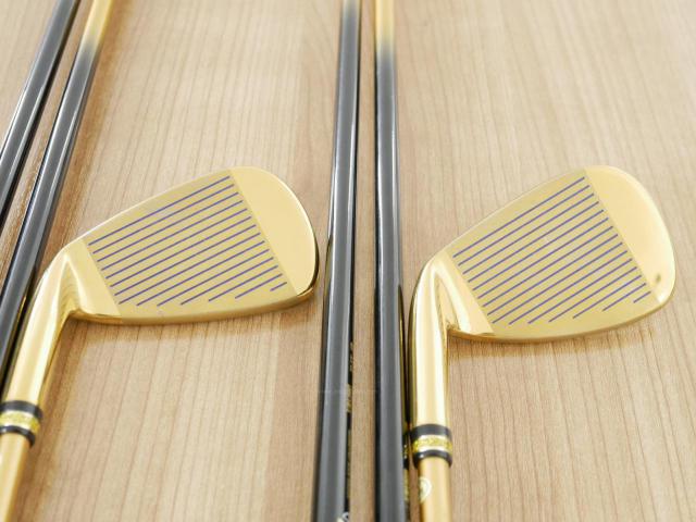 Iron set : Other Brand : ชุดเหล็ก Mutsumi Honma MH777 One Length (ใบใหญ่ ตีง่าย ไกล) มีเหล็ก 5-Pw (6 ชิ้น) ก้านกราไฟต์ Flex SR