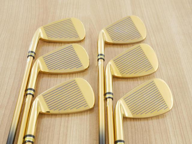Iron set : Other Brand : ชุดเหล็ก Mutsumi Honma MH777 One Length (ใบใหญ่ ตีง่าย ไกล) มีเหล็ก 5-Pw (6 ชิ้น) ก้านกราไฟต์ Flex SR