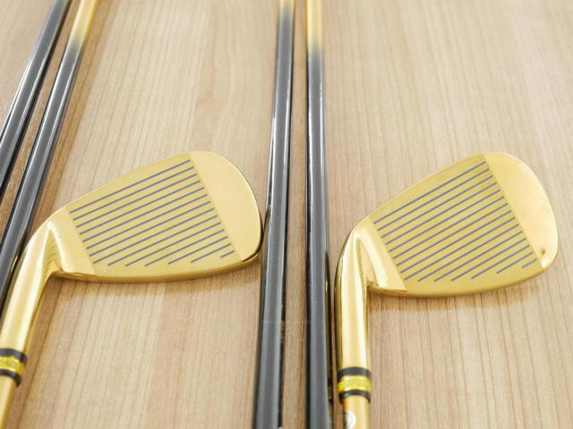 Iron set : Other Brand : ชุดเหล็ก Mutsumi Honma MH777 One Length (ใบใหญ่ ตีง่าย ไกล) มีเหล็ก 5-Pw (6 ชิ้น) ก้านกราไฟต์ Flex R
