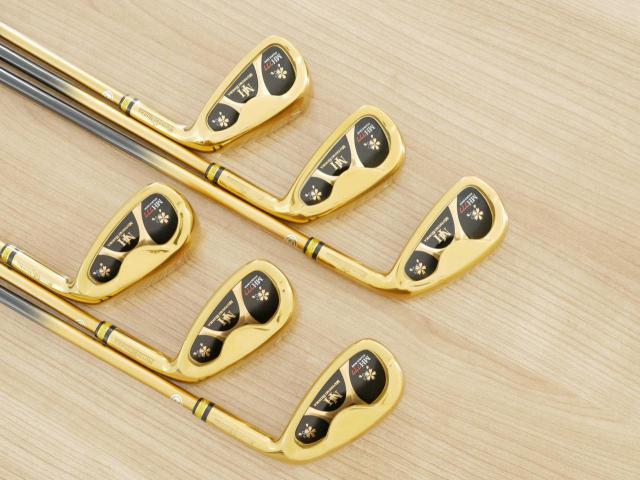 Iron set : Other Brand : ชุดเหล็ก Mutsumi Honma MH777 One Length (ใบใหญ่ ตีง่าย ไกล) มีเหล็ก 5-Pw (6 ชิ้น) ก้านกราไฟต์ Flex R