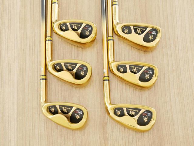 Iron set : Other Brand : ชุดเหล็ก Mutsumi Honma MH777 One Length (ใบใหญ่ ตีง่าย ไกล) มีเหล็ก 5-Pw (6 ชิ้น) ก้านกราไฟต์ Flex R