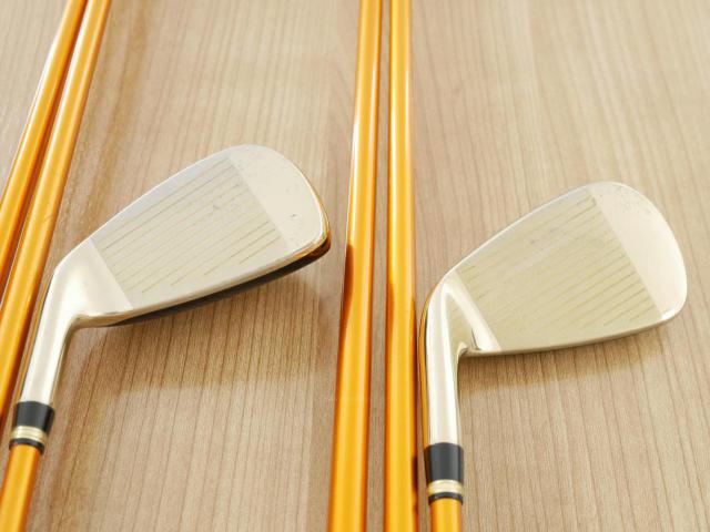 Iron set : Katana : ชุดเหล็กกระเทย Katana Sniper i (ตีง่ายมากๆ ไกลมากๆ) มีเหล็ก 5-Pw (6 ชิ้น เบอร์ 6 ตีระยะเท่าเหล็ก 5 ปกติ) ก้านกราไฟต์ Flex R