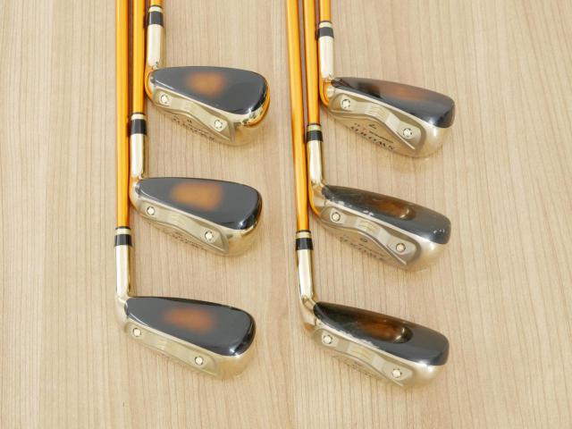 Iron set : Katana : ชุดเหล็กกระเทย Katana Sniper i (ตีง่ายมากๆ ไกลมากๆ) มีเหล็ก 5-Pw (6 ชิ้น เบอร์ 6 ตีระยะเท่าเหล็ก 5 ปกติ) ก้านกราไฟต์ Flex R