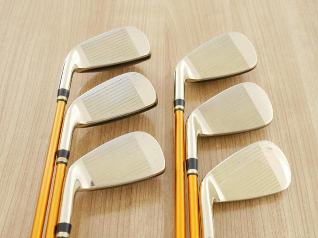 Iron set : Katana : ชุดเหล็กกระเทย Katana Sniper i (ตีง่ายมากๆ ไกลมากๆ) มีเหล็ก 5-Pw (6 ชิ้น เบอร์ 6 ตีระยะเท่าเหล็ก 5 ปกติ) ก้านกราไฟต์ Flex R