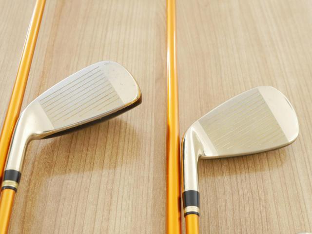 Iron set : Katana : ชุดเหล็กกระเทย Katana Sniper i (ตีง่ายมากๆ ไกลมากๆ) มีเหล็ก 5-Pw (6 ชิ้น เบอร์ 6 ตีระยะเท่าเหล็ก 5 ปกติ) ก้านกราไฟต์ Flex R