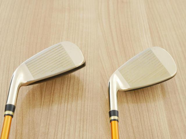 Iron set : Katana : ชุดเหล็กกระเทย Katana Sniper i (ตีง่ายมากๆ ไกลมากๆ) มีเหล็ก 5-Pw (6 ชิ้น เบอร์ 6 ตีระยะเท่าเหล็ก 5 ปกติ) ก้านกราไฟต์ Flex R