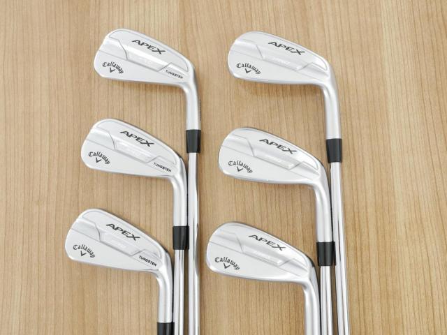 Iron set : Callaway : ชุดเหล็ก Callaway APEX Pro Forged (ออกปี 2022) มีเหล็ก 5-Pw (6 ชิ้น) ก้านเหล็ก NS Pro Modus 105 Flex S