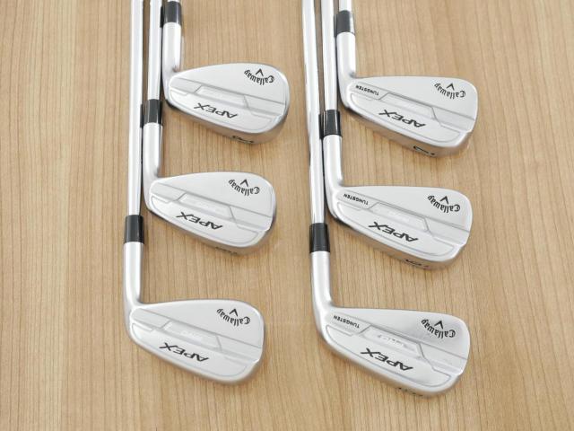 Iron set : Callaway : ชุดเหล็ก Callaway APEX Pro Forged (ออกปี 2022) มีเหล็ก 5-Pw (6 ชิ้น) ก้านเหล็ก NS Pro Modus 105 Flex S