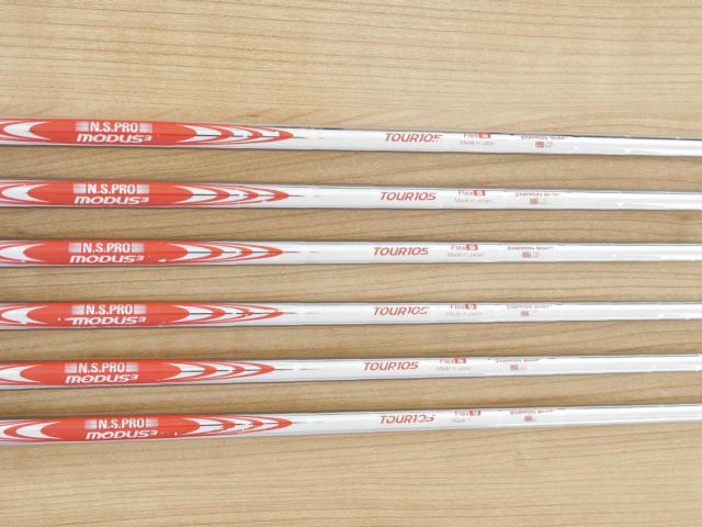 Iron set : Taylormade : ชุดเหล็ก Taylormade P770 Forged (รุ่นล่าสุด ออกปี 2024 นุ่ม แน่น) มีเหล็ก 5-Pw (6 ชิ้น) ก้านเหล็ก NS Pro Modus 105 Flex S