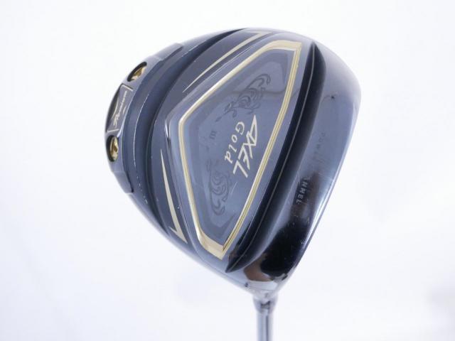 Driver : Tsuruya : Tsuruya AXEL Gold Premium III (รุ่นปี 2019 ตัวท๊อป หน้าเด้งสุดๆ COR 0.86 ของใหม่ 4 หมื่น) Loft 10.5 Flex R