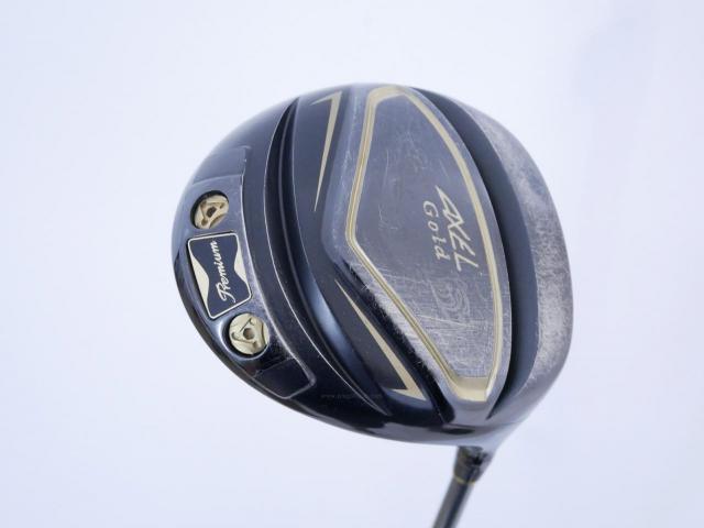 Driver : Tsuruya : Tsuruya AXEL Gold Premium III (รุ่นปี 2019 ตัวท๊อป หน้าเด้งสุดๆ COR 0.86 ของใหม่ 4 หมื่น) Loft 10.5 Flex R