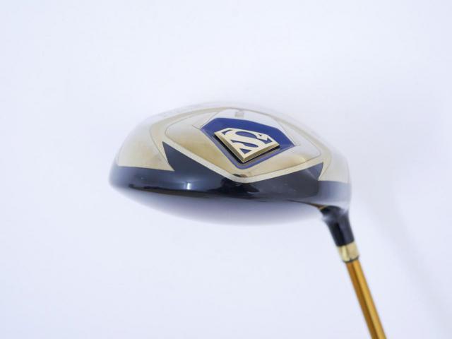 Driver : Superman : ไดรเวอร์ Superman EG003 HR (หน้าเด้งสุดๆๆ กระดองเด้ง กดยุบได้) Loft 9 ก้าน Big Blue V.3 Flex R1