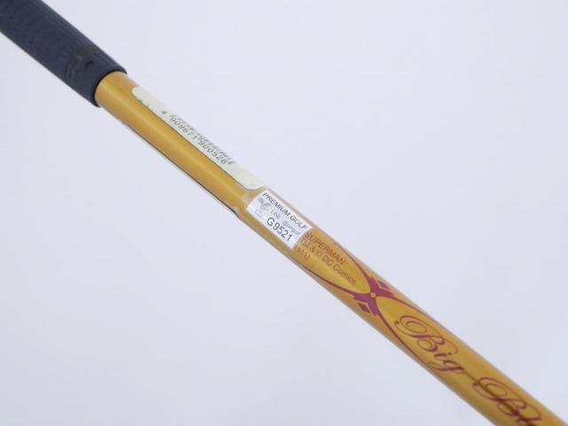 Driver : Superman : ไดรเวอร์ Superman EG003 HR (หน้าเด้งสุดๆๆ กระดองเด้ง กดยุบได้) Loft 9 ก้าน Big Blue V.3 Flex R1