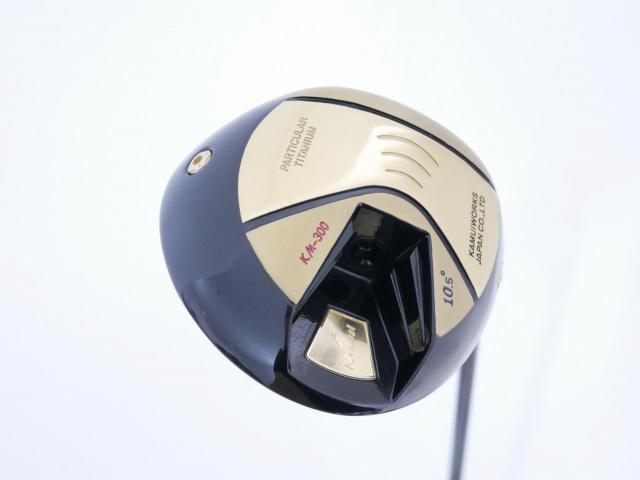 Driver : Kamuiworks : Kamuiworks KM-300 Gold (ปี 2018 หน้าเด้งเกินกฏ มีสปริงข้างใน) Loft 10.5 ก้าน Fujikura Double Kick Flex S
