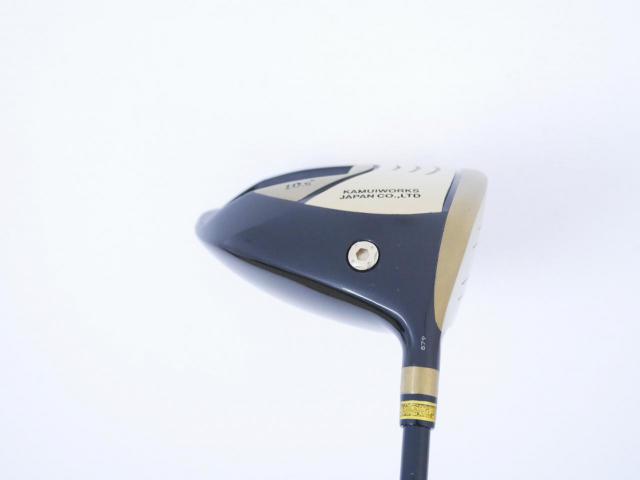 Driver : Kamuiworks : Kamuiworks KM-300 Gold (ปี 2018 หน้าเด้งเกินกฏ มีสปริงข้างใน) Loft 10.5 ก้าน Fujikura Double Kick Flex S