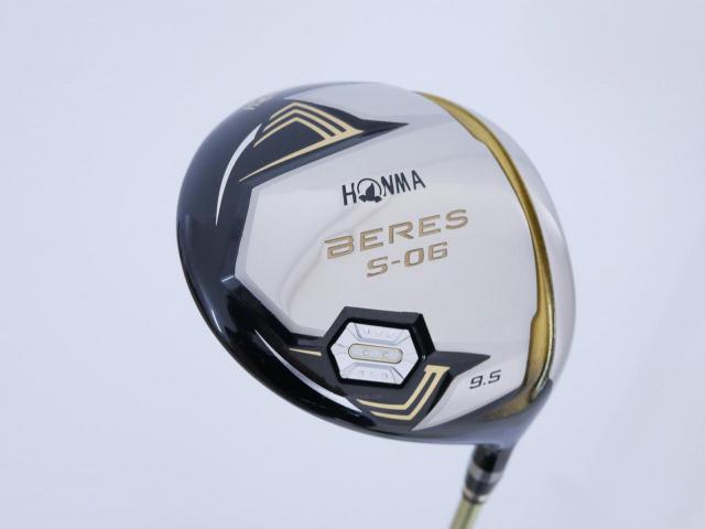 Driver : Honma : ไดรเวอร์ Honma Beres S-06 (รุ่นปี 2019) Loft 9.5 ก้าน ARMRQ X (47) Flex SR (2 ดาว)