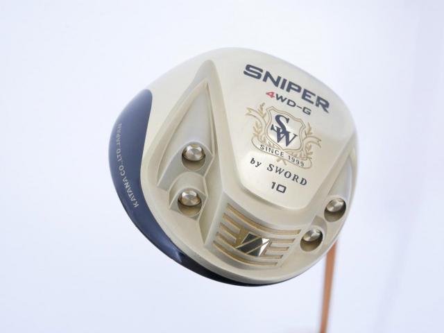 Driver : Katana : ไดรเวอร์ Katana Sniper 4WD-G (460cc. มีออฟเซตกันลูกบานออกขวา) Loft 10 ก้าน Sword Tour AD Flex R