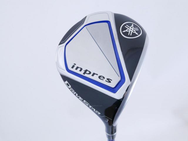 Fairway Wood : Yamaha : หัวไม้ 3 Yamaha Inpres DriveStar (รุ่นปี 2023 ตีไกลมากๆ) Loft 15 ก้าน Fujikura Speeder NX M423f Flex SR