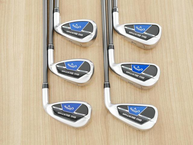 Iron set : Callaway : ชุดเหล็ก Callaway Big Bertha B21 (ออกปี 2021 ตีง่ายที่สุดของ Callaway) มีเหล็ก 5-Pw (6 ชิ้น) ก้านกราไฟต์ UST Mamiya RECOIL ES 760 F3 Flex R