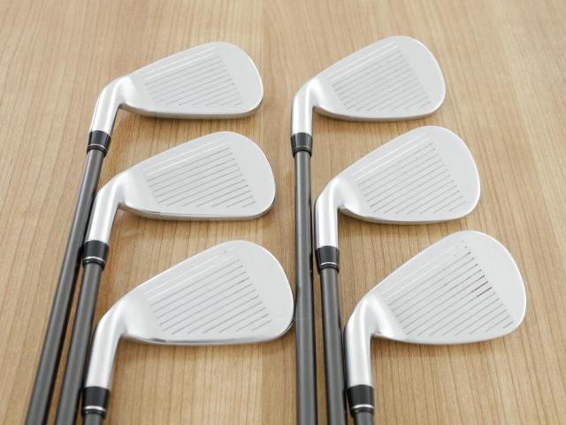 Iron set : Callaway : ชุดเหล็ก Callaway Big Bertha B21 (ออกปี 2021 ตีง่ายที่สุดของ Callaway) มีเหล็ก 5-Pw (6 ชิ้น) ก้านกราไฟต์ UST Mamiya RECOIL ES 760 F3 Flex R
