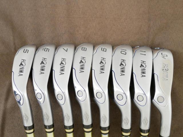 Iron set : Honma : ชุดเหล็ก Honma Beres MG700 Forged มีเหล็ก 5-11,Sw (8 ชิ้น) ก้าน ARMRQ UD49 Flex R (2 ดาว)