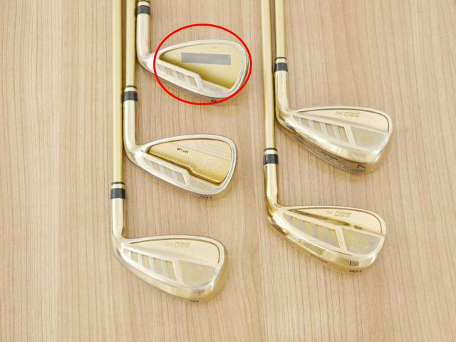 Iron set : Katana : **มีตำหนิ** ชุดเหล็ก Katana Voltio NINJA 880Hi Gold (รุ่นท็อปสุด ปี 2018 ตีง่าย ไกล สวยมากๆ) มีเหล็ก 6-Pw (5 ชิ้น) ก้านกราไฟต์ Fujikura Speeder 361 Flex R-Easy Light (R2)