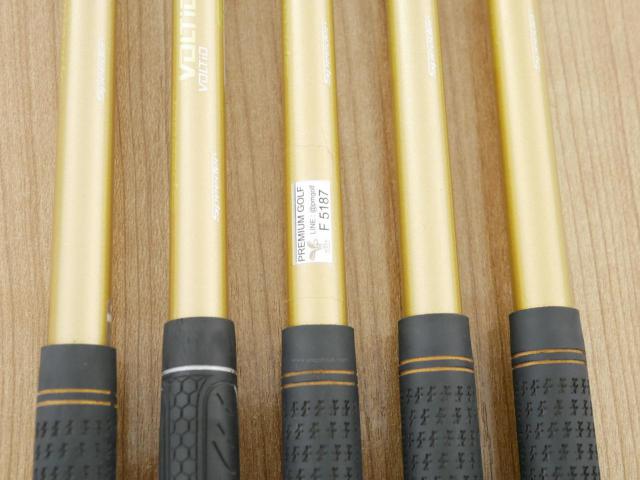 Iron set : Katana : **มีตำหนิ** ชุดเหล็ก Katana Voltio NINJA 880Hi Gold (รุ่นท็อปสุด ปี 2018 ตีง่าย ไกล สวยมากๆ) มีเหล็ก 6-Pw (5 ชิ้น) ก้านกราไฟต์ Fujikura Speeder 361 Flex R-Easy Light (R2)