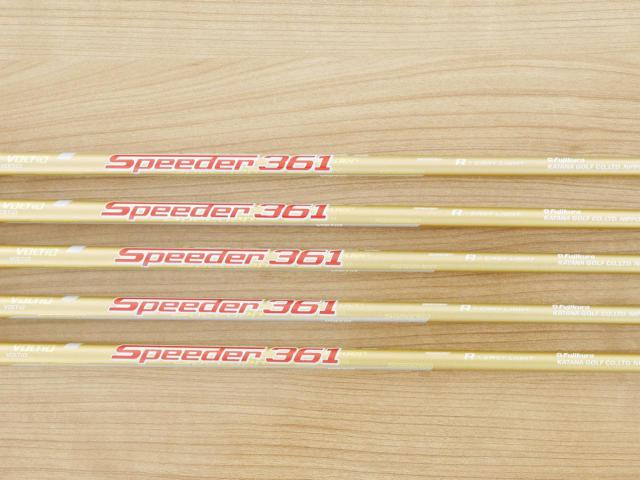 Iron set : Katana : **มีตำหนิ** ชุดเหล็ก Katana Voltio NINJA 880Hi Gold (รุ่นท็อปสุด ปี 2018 ตีง่าย ไกล สวยมากๆ) มีเหล็ก 6-Pw (5 ชิ้น) ก้านกราไฟต์ Fujikura Speeder 361 Flex R-Easy Light (R2)