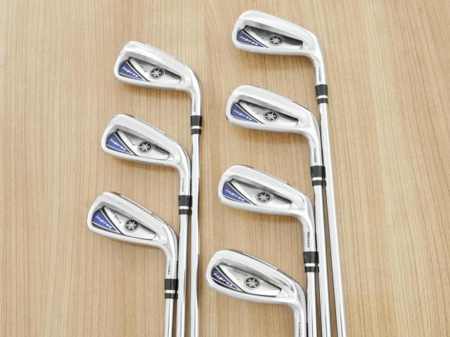Iron set : Yamaha : ชุดเหล็ก Yamaha Inpres UD+2 (ออกปี 2019 ตีไกลที่สุด ไกลกว่าเหล็กทั่วไป 2 เบอร์ หน้าเด้ง COR 0.822) มีเหล็ก 5-Pw,Aw (7 ชิ้น) ก้านเหล็ก NS Pro Zelos 7 Flex S