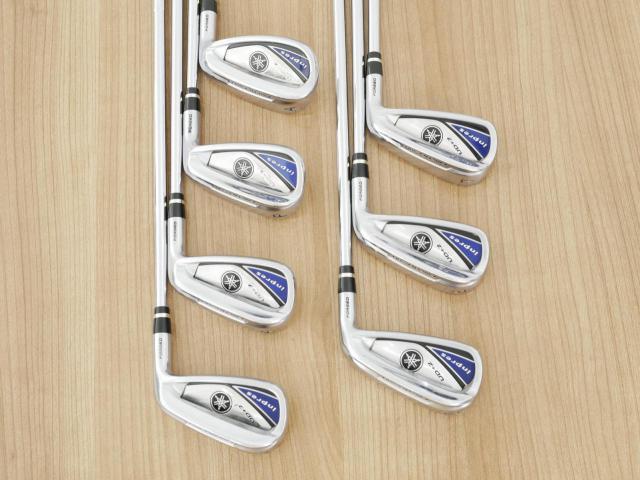 Iron set : Yamaha : ชุดเหล็ก Yamaha Inpres UD+2 (ออกปี 2019 ตีไกลที่สุด ไกลกว่าเหล็กทั่วไป 2 เบอร์ หน้าเด้ง COR 0.822) มีเหล็ก 5-Pw,Aw (7 ชิ้น) ก้านเหล็ก NS Pro Zelos 7 Flex S