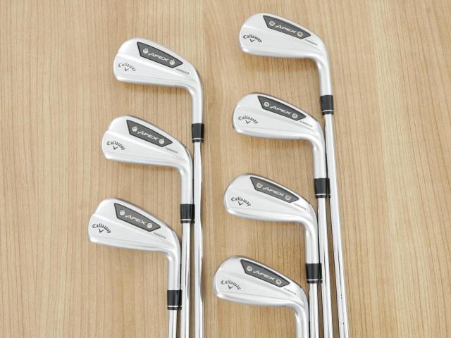 Iron set : Callaway : ชุดเหล็ก Callaway APEX Ai200 Forged (รุ่นล่าสุด ออกปี 2024) มีเหล็ก 5-Pw,Aw (7 ชิ้น) ก้านเหล็ก NS Pro 950 NEO Flex S