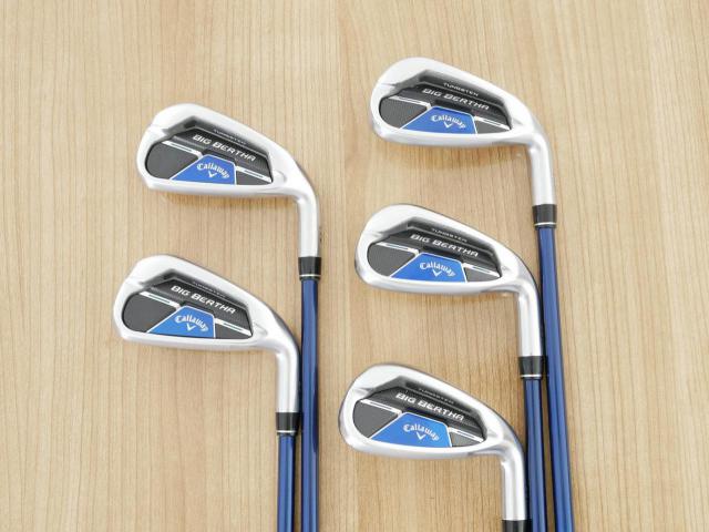 Iron set : Callaway : ชุดเหล็ก Callaway Big Bertha B21 (ออกปี 2021 ตีง่ายที่สุดของ Callaway) มีเหล็ก 6-Pw (5 ชิ้น) ก้านกราไฟต์  Speeder Evolution Flex R