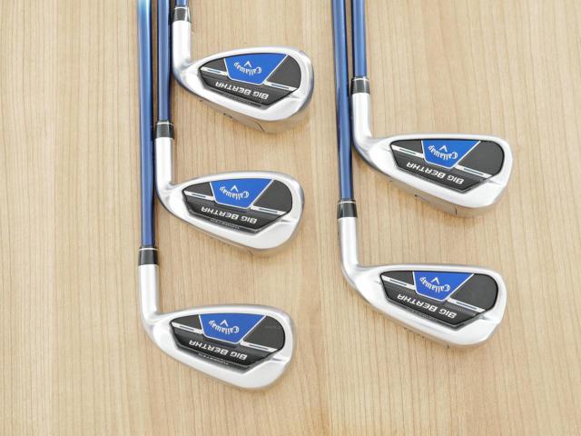 Iron set : Callaway : ชุดเหล็ก Callaway Big Bertha B21 (ออกปี 2021 ตีง่ายที่สุดของ Callaway) มีเหล็ก 6-Pw (5 ชิ้น) ก้านกราไฟต์  Speeder Evolution Flex R