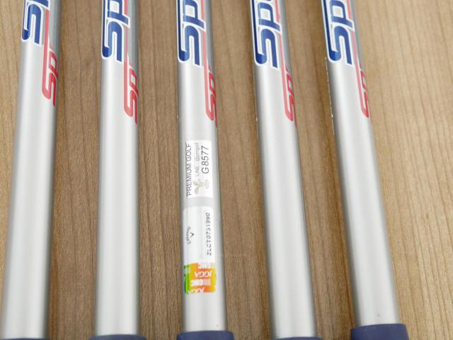 Iron set : Callaway : ชุดเหล็ก Callaway Big Bertha B21 (ออกปี 2021 ตีง่ายที่สุดของ Callaway) มีเหล็ก 6-Pw (5 ชิ้น) ก้านกราไฟต์  Speeder Evolution Flex R