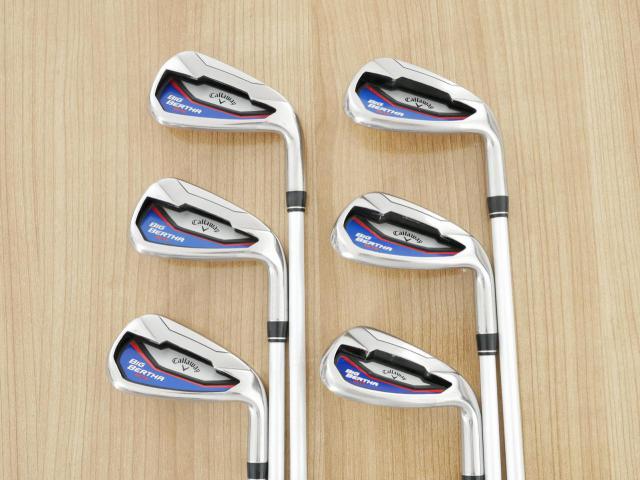 Iron set : Callaway : ชุดเหล็ก Callaway Big Bertha Beta (ใบใหญ่ ตีง่ายมาก) มีเหล็ก 6-Pw,Aw (6 ชิ้น) ก้านกราไฟต์ Fujikura Air Speeder Flex SR