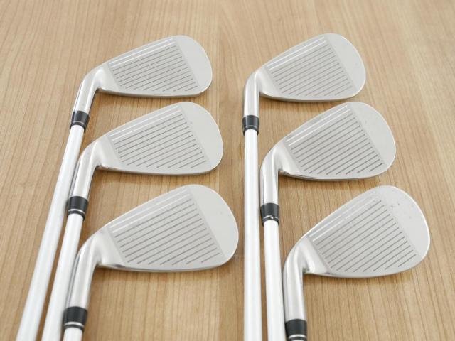 Iron set : Callaway : ชุดเหล็ก Callaway Big Bertha Beta (ใบใหญ่ ตีง่ายมาก) มีเหล็ก 6-Pw,Aw (6 ชิ้น) ก้านกราไฟต์ Fujikura Air Speeder Flex SR