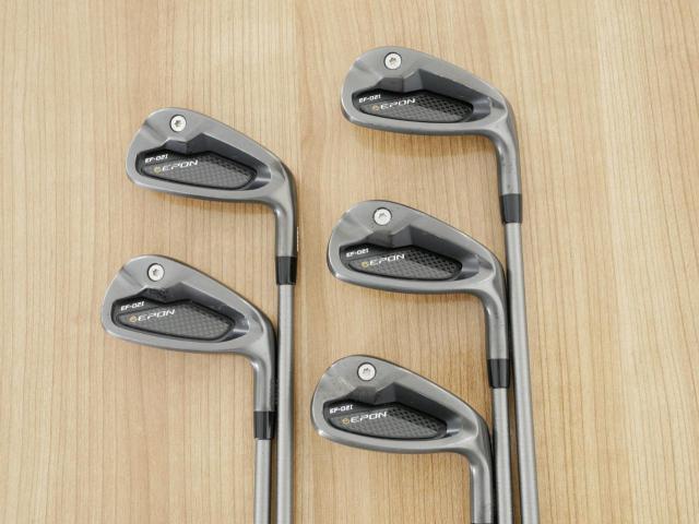 Lady club : All : ชุดเหล็ก EPON EF-02I Forged (ออกปี 2022 ใบใหญ่ ตีง่าย ไกล) มีเหล็ก 6-Pw (5 ชิ้น) ก้าน Steelfiber H.PLUS 55 Flex A (Lady)