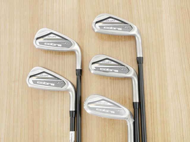 Lady club : All : ชุดเหล็ก Cobra Darkspeed ADAPT MAX (ออกปี 2025 ตีง่าย ไกล) มีเหล็ก 7-Pw,Sw (5 ชิ้น) ก้านกราไฟต์ Fujikura Speeder Flex L