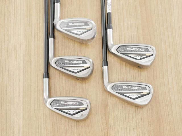 Lady club : All : ชุดเหล็ก Cobra Darkspeed ADAPT MAX (ออกปี 2025 ตีง่าย ไกล) มีเหล็ก 7-Pw,Sw (5 ชิ้น) ก้านกราไฟต์ Fujikura Speeder Flex L