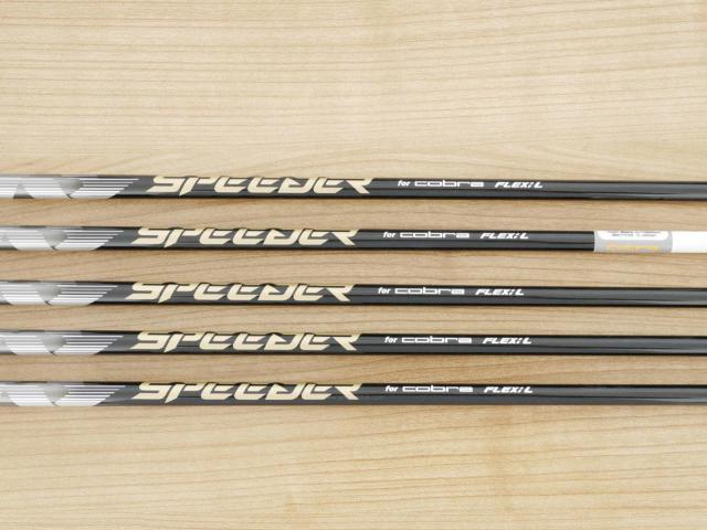Lady club : All : ชุดเหล็ก Cobra Darkspeed ADAPT MAX (ออกปี 2025 ตีง่าย ไกล) มีเหล็ก 7-Pw,Sw (5 ชิ้น) ก้านกราไฟต์ Fujikura Speeder Flex L