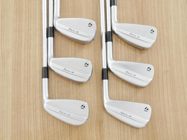 Iron set : Taylormade : ชุดเหล็ก Taylormade P770 Forged (รุ่นล่าสุด ออกปี 2024 นุ่ม แน่น) มีเหล็ก 5-Pw (6 ชิ้น) ก้านเหล็ก NS Pro Modus 105 Flex S