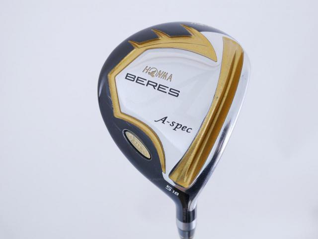 Fairway Wood : Honma : **ก้าน 3 ดาว** หัวไม้ 5 Honma Beres A-Spec II (ออกปี 2021 หน้าเด้งเกินกฏ) Loft 18 ก้าน ARMRQ A-Spec (47) Flex R (3 ดาว)