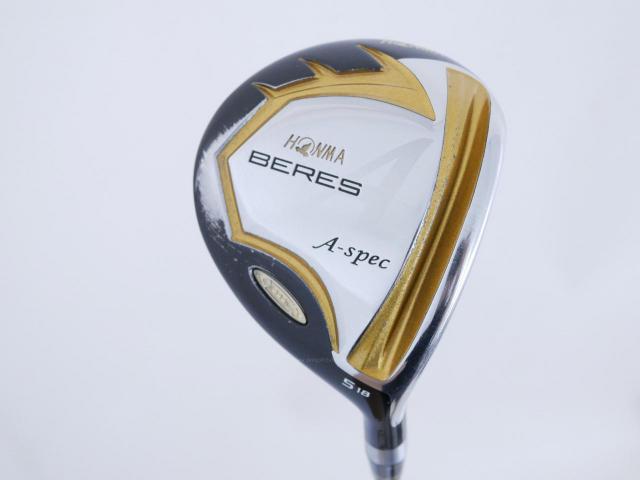 Fairway Wood : Honma : **ก้าน 3 ดาว** หัวไม้ 5 Honma Beres A-Spec II (ออกปี 2021 หน้าเด้งเกินกฏ) Loft 18 ก้าน ARMRQ A-Spec (47) Flex R (3 ดาว)