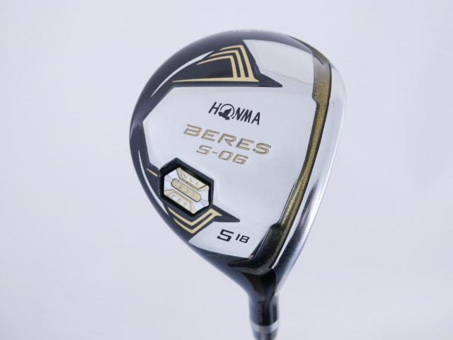 Fairway Wood : Honma : **ก้าน 3 ดาว** หัวไม้ 5 Honma Beres S-06 (รุ่นปี 2019) Loft 18 ก้าน ARMRQ X (47) Flex SR (3 ดาว)