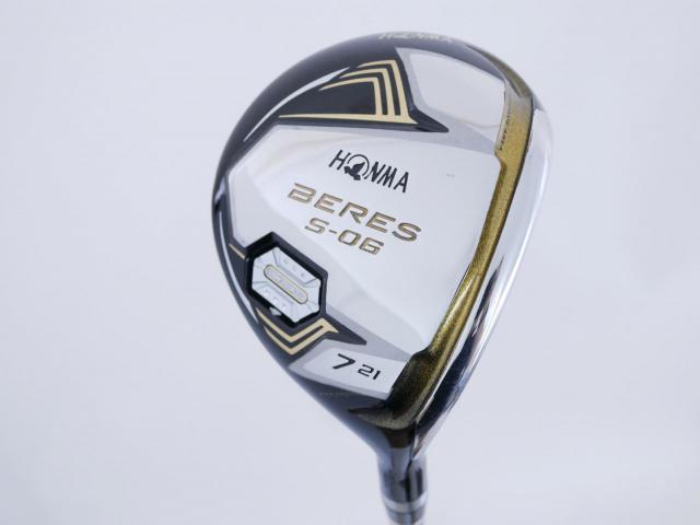 Fairway Wood : Honma : หัวไม้ 7 Honma Beres S-06 (ปี 2019) Loft 21 ก้าน ARMRQ X (47) Flex R (2 ดาว)