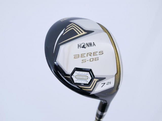 Fairway Wood : Honma : หัวไม้ 7 Honma Beres S-06 (ปี 2019) Loft 21 ก้าน ARMRQ X (47) Flex R (2 ดาว)
