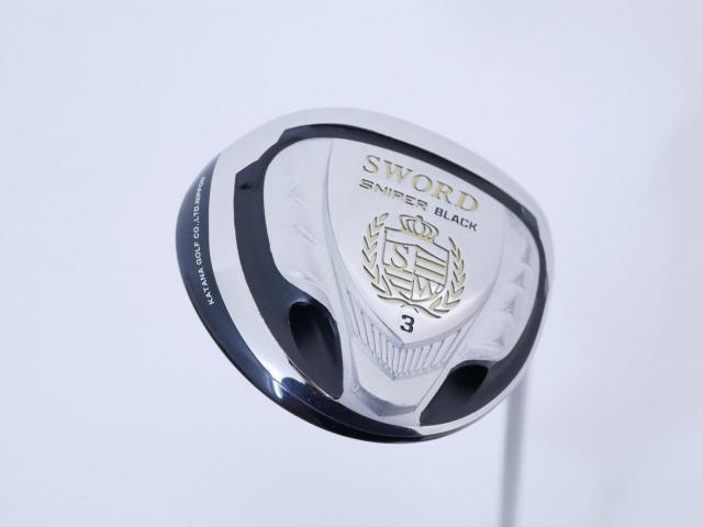 Fairway Wood : Katana : หัวไม้ 3 Katana Sword Sniper Black Loft 16 ก้าน Fujikura Speeder 556 Flex SR